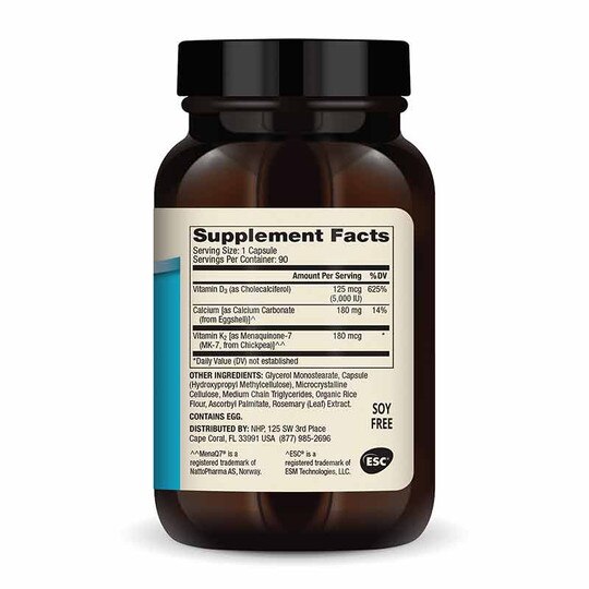 Calcium with Vitamins D3 & K2, DRM